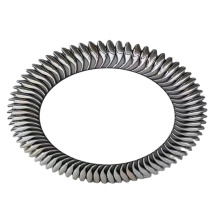 Decorative Wall Venetian Round Crushed Diamond Crystal Mirror For Home