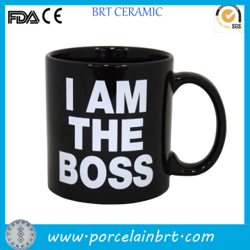 "I AM THE BOSS" funny printing Boss Mug