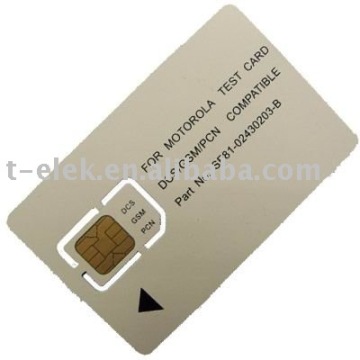 GSM Mobile Phone test card gsm test sim card