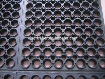 Industry workbench rubber hollow mats