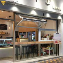 Aluminum Alloy Storefront Bi-Folding Windows