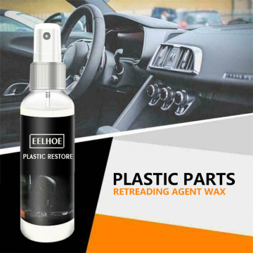 Universal Portable Car Interior Plastic Parts Retreading Restore polishing instrument panel clean wax agent Car Accessories