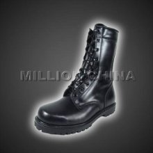Soft Cow Leather Military Army Codura Waterproof Combat Boot