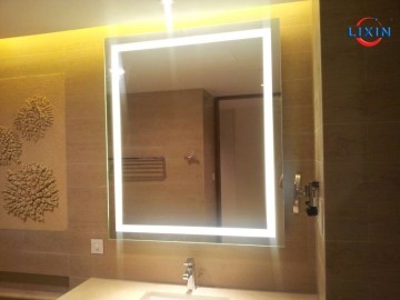 Mirror bathroom,backlit mirror for bathroom,touch screen bathroom mirror for hotel used