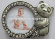 Lovely animal photo frame , bear photo frame , round photo frame