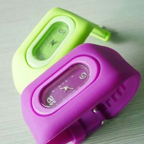 Montres à Quartz enfant Kids glace Silicone