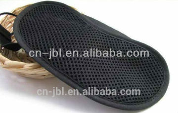 black mesh fabric eye cover