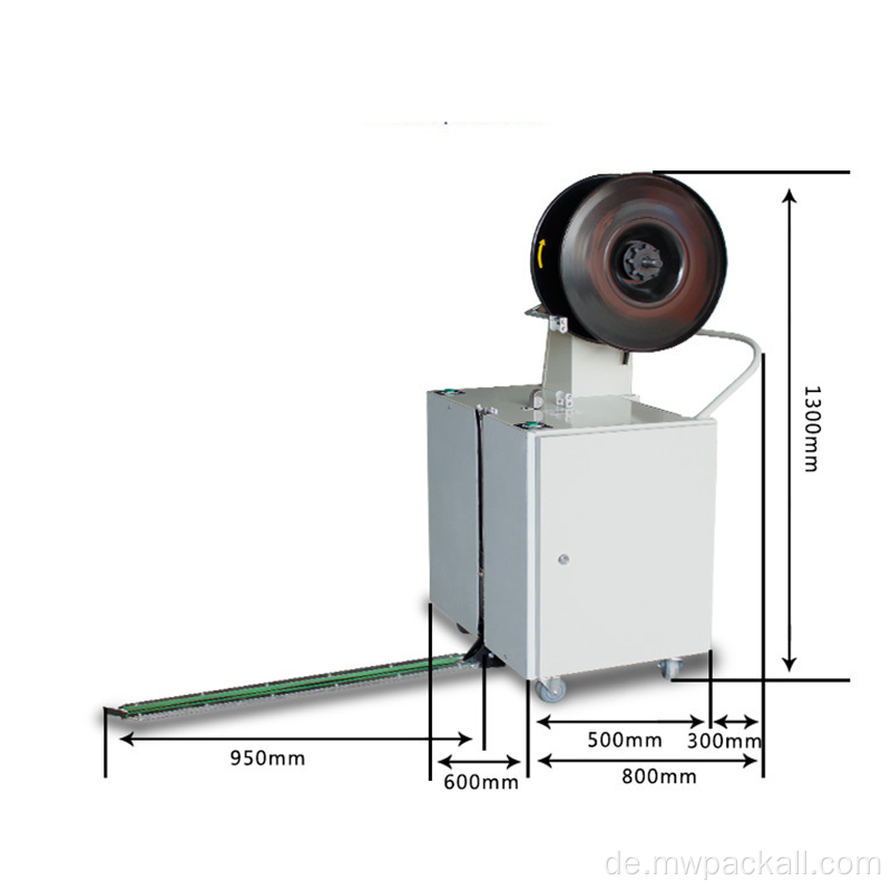 PP Plastikriemenkarton -Palettenschnallmaschine