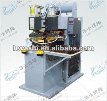 Exchange pulsed bicycle fork welding machine