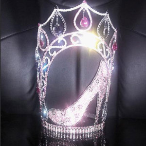 10 Inch Heels Crown Rhinestone Pageant Crowns