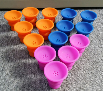 WOYU color smoke silicone hookah bowl as hookah accessories
