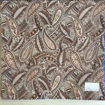 Tree Leaves Brown/Orange Printed Lining