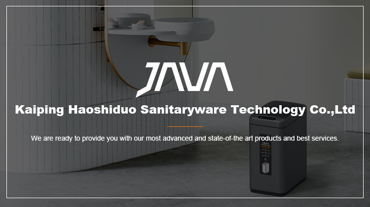 JAVA Wholesale Smart sensor rectangular home smart products smart waste bin Automatic trash cans