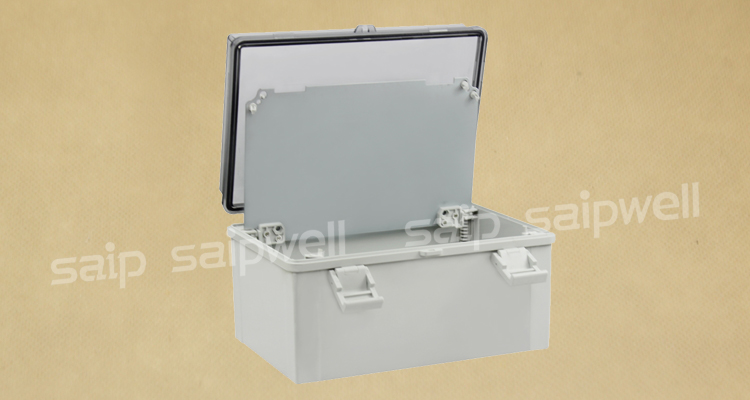 SAIPWELL 300X200X160MM WATERPROOF BOX WITH BREAKER AND RELAY RADIATION PROOF PLASTIC BOX