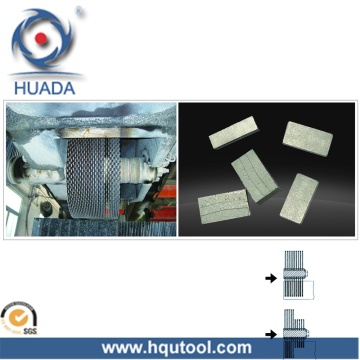 Diamond Multi-Saw Blades and Segments for Granite Block Cutting