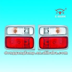 ECE E9 silver 12V 24V bus tail lamp for coaster