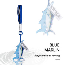 SWAGE Attack Series Keyring-Blue marlin