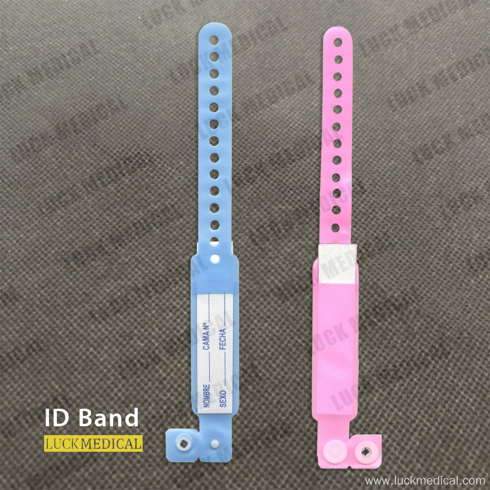 ID Band With Name Card