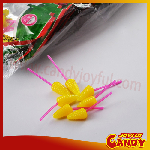 Corm shaped lollipop candy / animal shaped hard candy lollipops