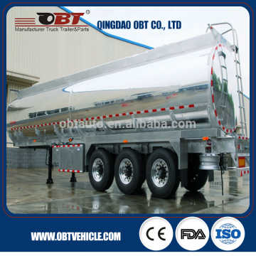 Aluminum fuel tanker semi trailer