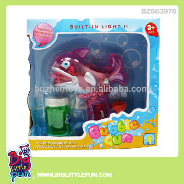 Transparency bubble gun,dolphin bubble gun