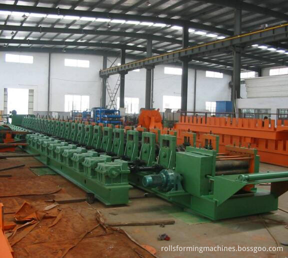 grain storage Curved silo sheet roll forming machine  5