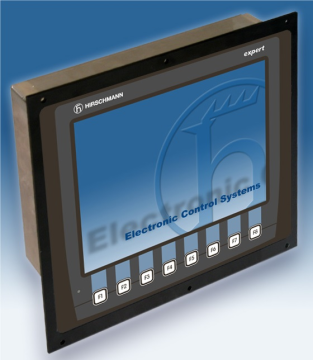 Hirschmann display with the program for cranes