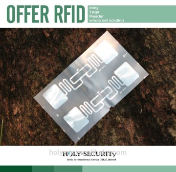 9662 RFID DRY INLAY/WET INLAY/LABEL