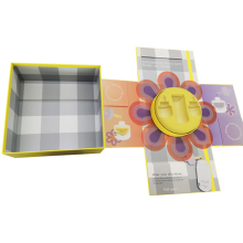 Explode flower packaging box cosmetics Perfume candle