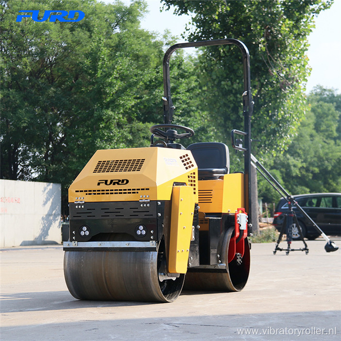 1000kg Hydraulic Mini Vibratory Road Roller Machine