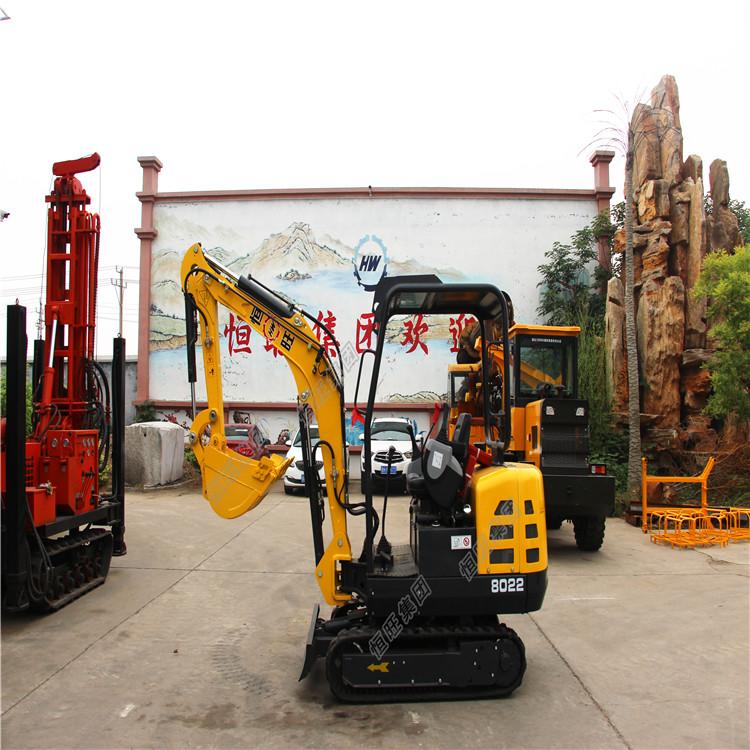 360 degree rotation 1.8ton mini excavator made in China