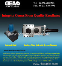 Plastic Extruder Melt Filter?