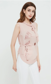 wholesale women printed silk cashmere pullover sweater