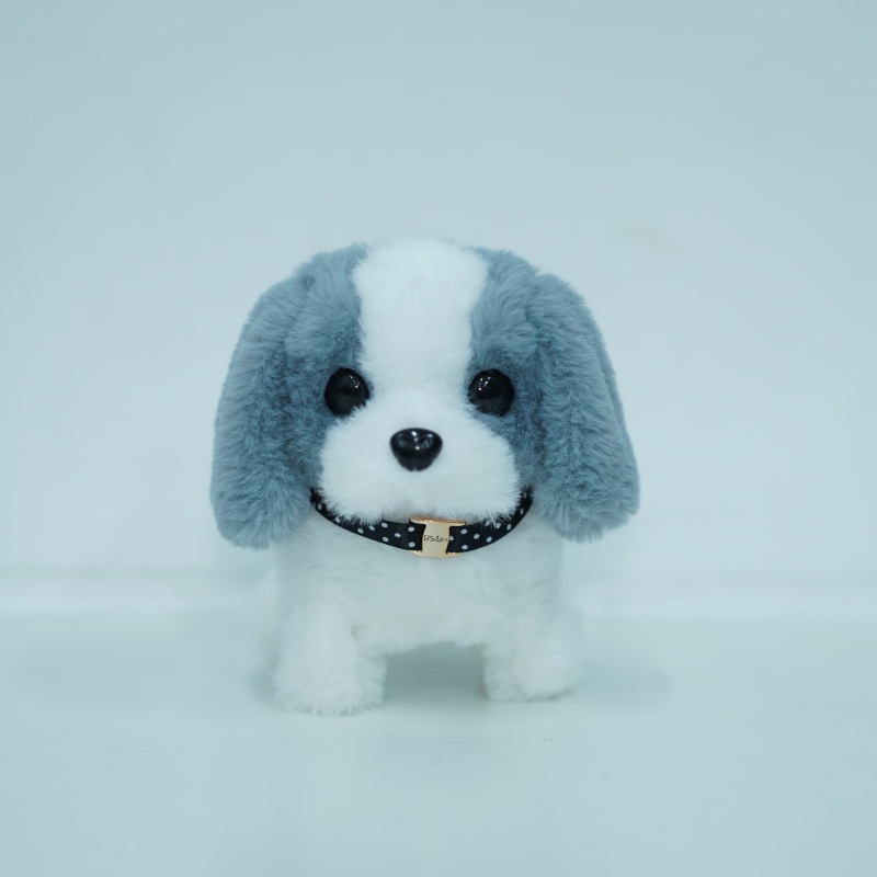 Small Color St Bernard Electric Plush Dog