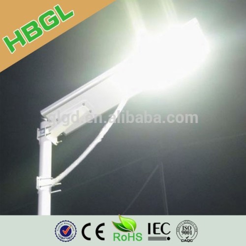 2015 new products all in one solar led street light with CE&ROHS ISO IP65