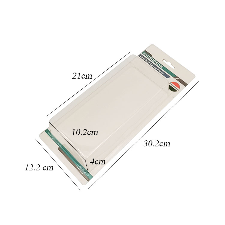 Custom Plastic sliding card blister pack