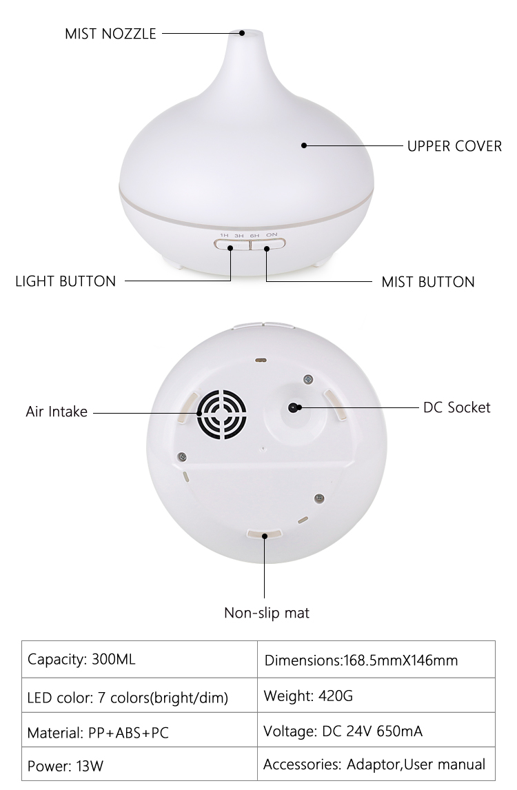 essential oil humidifier