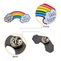 Rainbow Bridge Cloud Soft Enamel Emblem