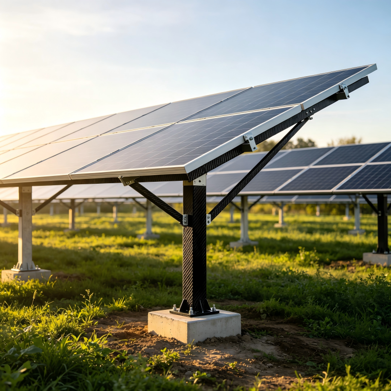 Neuigkeiten zu Carbonfaser-PV-Stützstrukturen Carbon Fiber PV Support Structure News