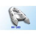 PVC or Hypalon Inflatable Boat 3.8m Plywood floor pvc boat aluminum floor