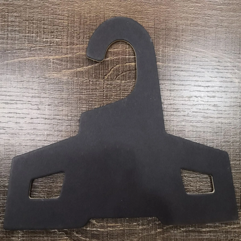 Custom Clothes Printing Recycled Kraft Paper Cardboard Hanger for Packaging