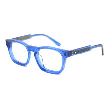 Fashion Exquisite Transparent Thick Acetate Frame