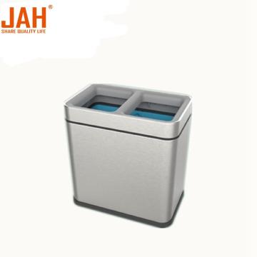 JAH 430 Wastepaper Basket with Recycling Sortable Partition
