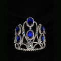 Navidad color Rhinestone Tiara rey desfile corona