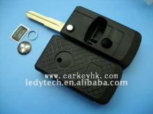 Mitsubishi key blank,flip modified remote car key shell& key cover&key case, car key