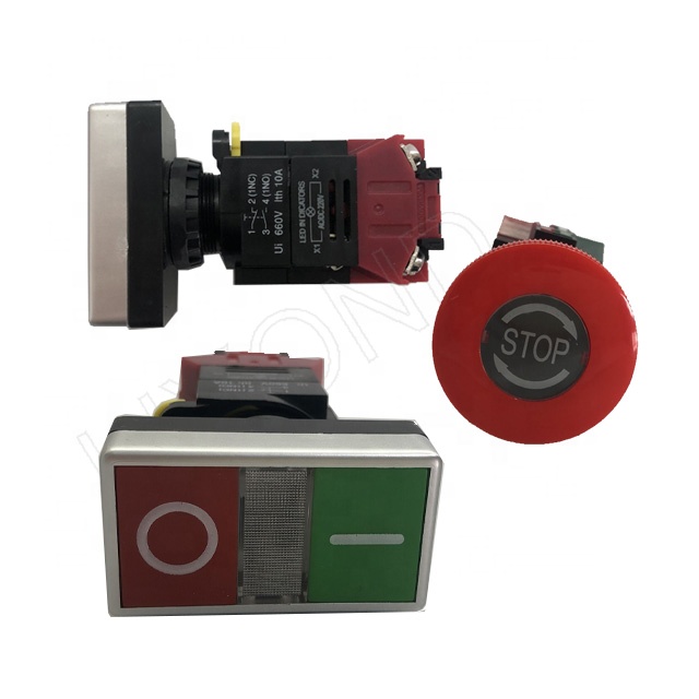 Red yellow green led switch Isolating switch position pilot light /Disconnecting Switch Position indicator push button