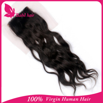 Top selling products body wave 100% Brazilian virgin hair lace closure