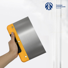 Yellow Brushed Stainless Steel Home Improvement Trowel