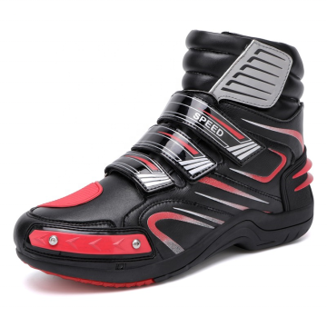 Wholesale Winter Mountain Bike Shoes: Professional Riding Motorcycle Leather Boots with Waterproof Technology