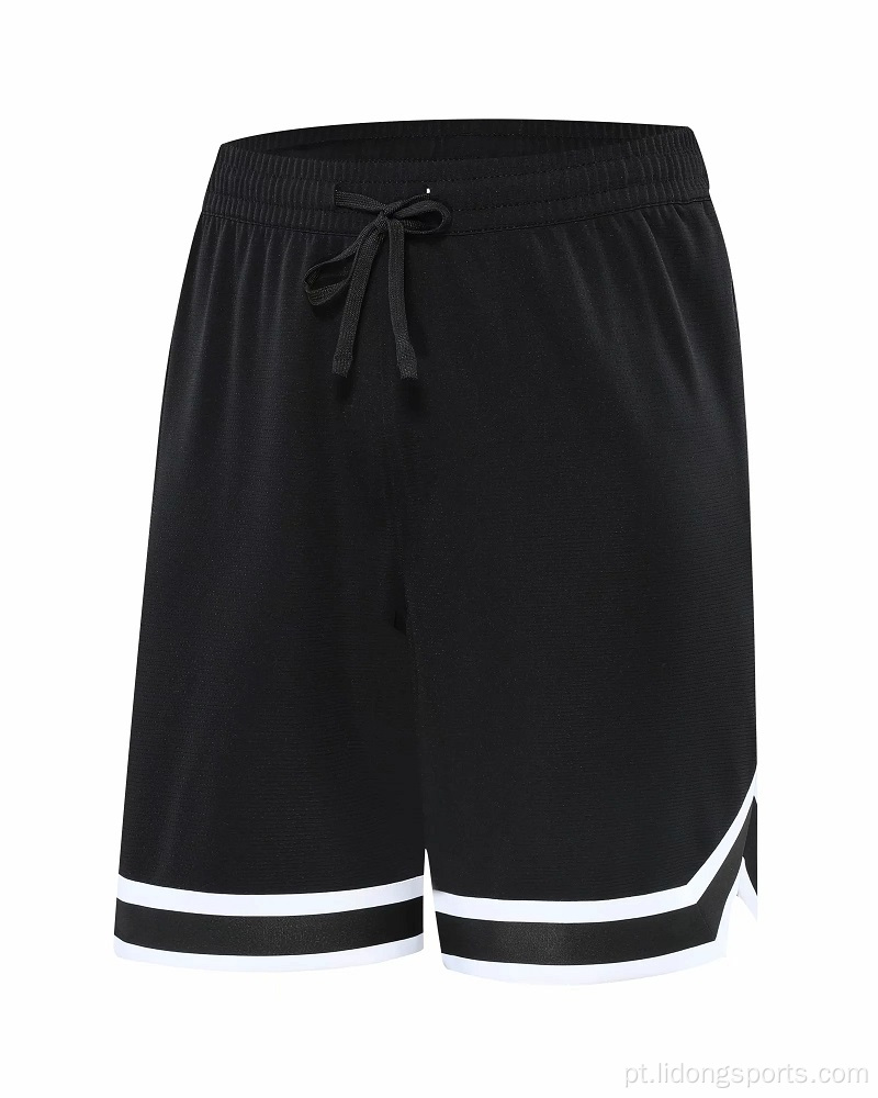 Shorts de basquete respiráveis ​​para homens shorts de treino masculino